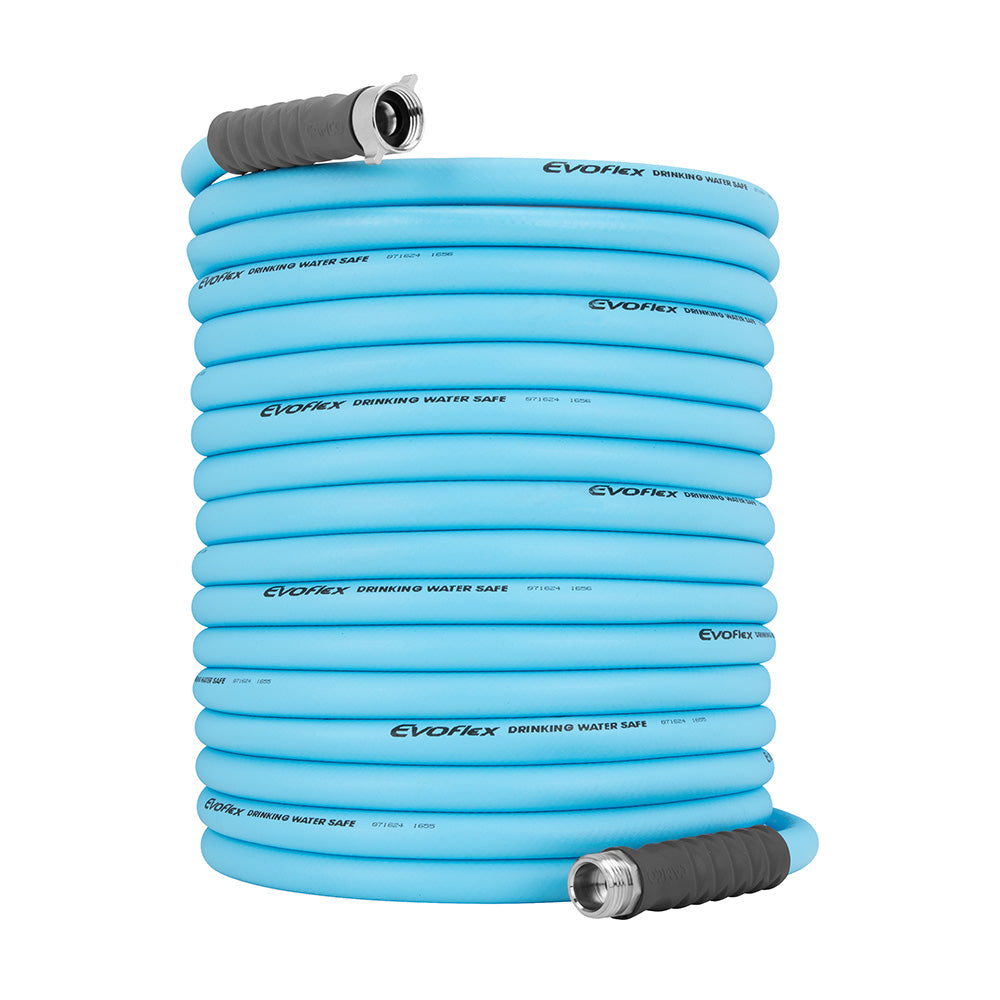 Camco EvoFlex 75' RV/Marine Drinking Water Hose, 5/8" ID