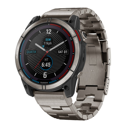 Garmin 010-02541-60 quatix 7 Solar Marine GPS Smartwatch, 10 ATM