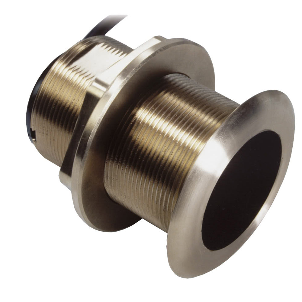 Airmar B60 Tilted Element Thru-Hull Transducer, 12° Tilt – Depth & Temp