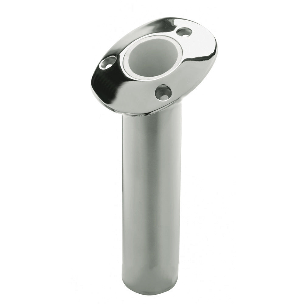 C.E. Smith Flush Mount Swivel Rod Holder, 15 Degree, 316L Stainless Steel