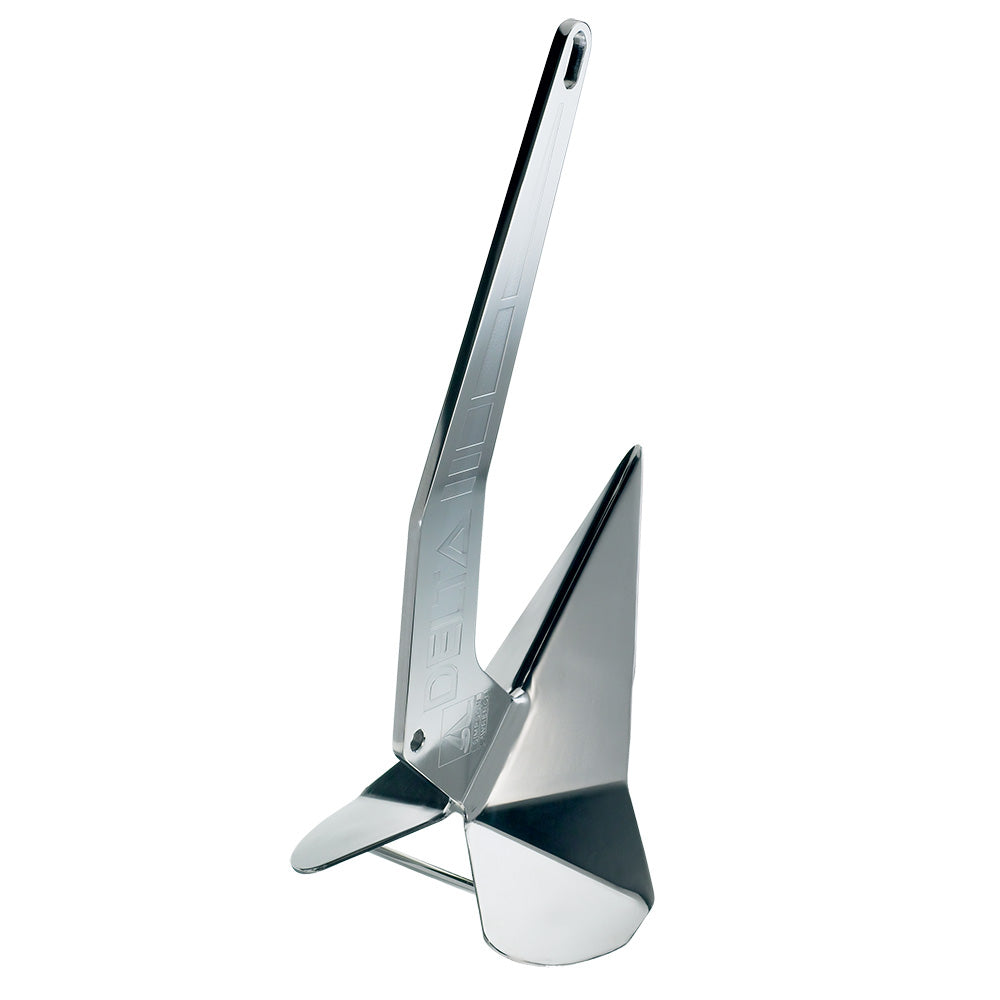 Lewmar Delta® Anchor, 22lb (10kg) Stainless Steel – Lloyd's HHP Certified