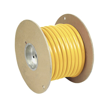 Pacer 6 AWG Marine Battery Cable, 50' Yellow – USA Made, UL Listed