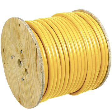 Pacer Marine Battery Cable, 4 AWG, Yellow, 250' – UL Listed, Made in USA