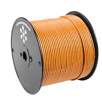 Pacer Marine Grade Primary Wire, 18 AWG, Orange, 500 ft. – Made in USA