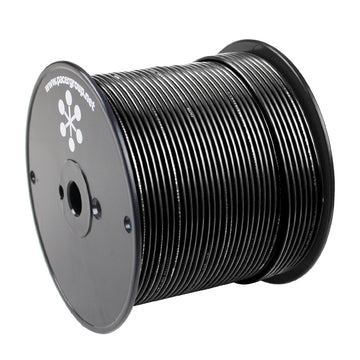 Pacer Black 16 AWG Primary Wire, 500' – UL, ABYC, USCG Compliant, Made in USA