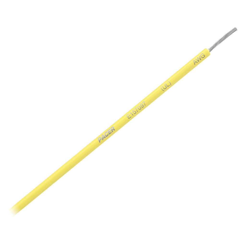 Pacer Group 8 AWG Yellow Marine Primary Wire, 25 ft, UL Listed
