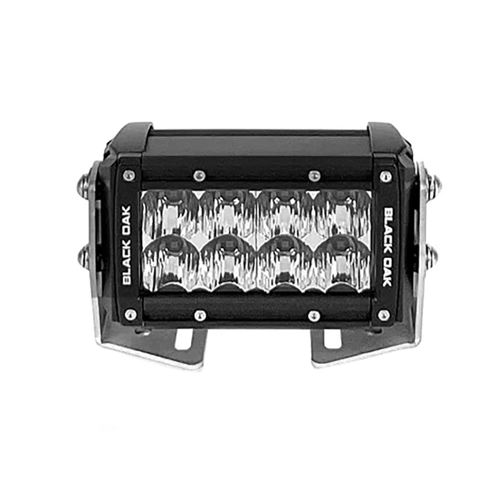 Black Oak LED Pro Series 3.0 4" Flood LED Light Bar, 5,280 Lumens, IP69K Rated