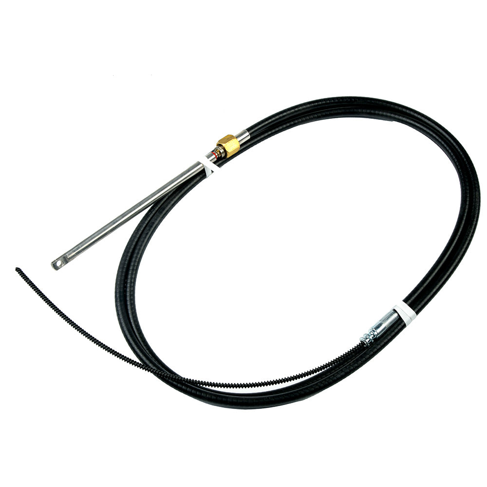 Uflex USA M90 Mach Black High Efficiency Rotary Steering Cable, 18ft