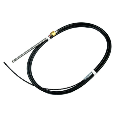 Uflex USA M90 Mach Black High Efficiency Rotary Steering Cable, 18ft