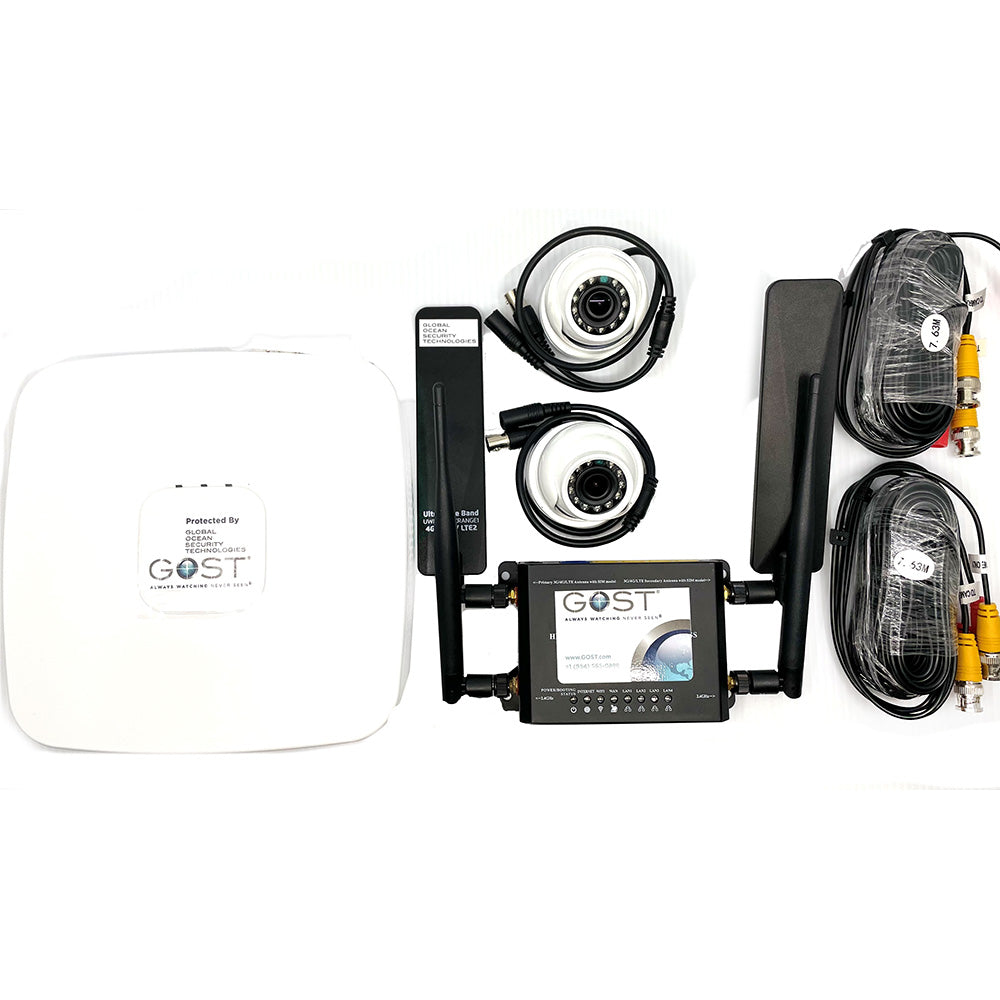 GOST Watch HD XVR Surveillance System, 4G/LTE, 4TB for 8 Cameras