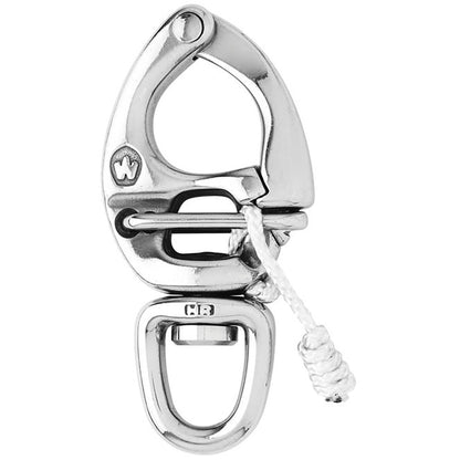 Wichard HR Quick Release Snap Shackle with Swivel Eye, 110mm – Made in France