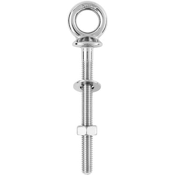 Wichard Marine M10x150mm Eye Bolt, 100mm – Forged 316L Stainless Steel