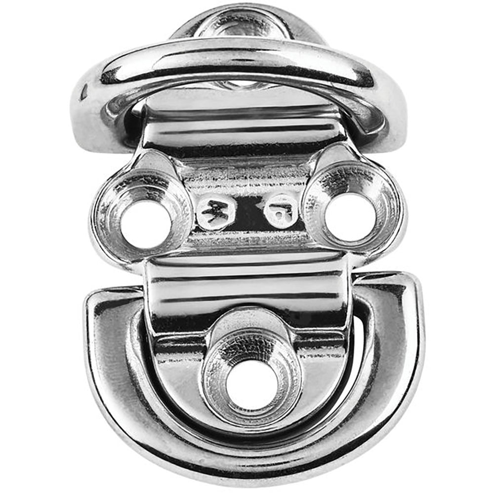 Wichard Double Folding Pad Eye, 8mm 316L Stainless Steel - Made in France