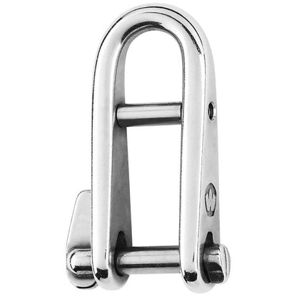 Wichard Marine 91434W HR Key Pin Shackle With Bar, 8mm Pin, 2110lb WL