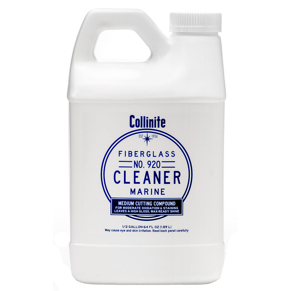 Collinite 920 Fiberglass Marine Cleaner, 64 oz – Pre-Wax Surface Prep