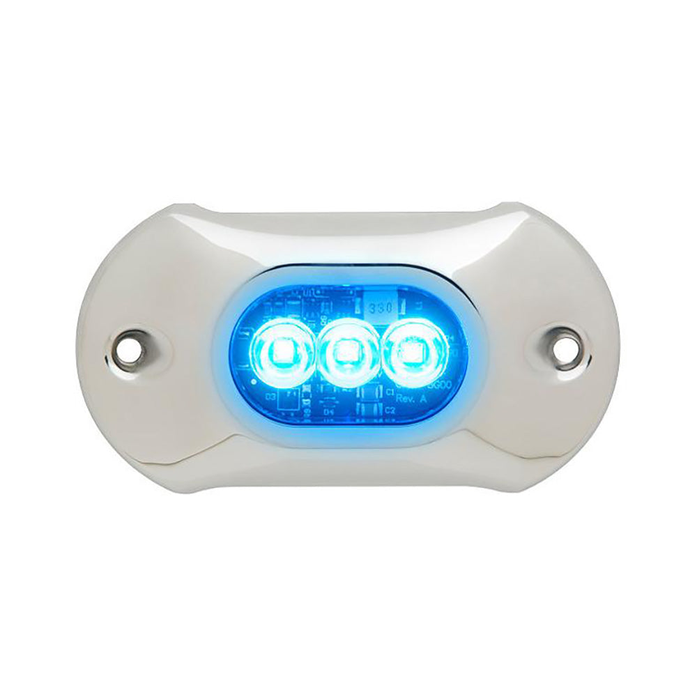 Attwood LightArmor HPX Underwater Light, 4-inch Sapphire Blue, 1350 Lumens