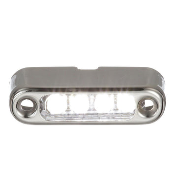 Attwood Micro White LED Courtesy Light, Stainless Steel, 12V DC