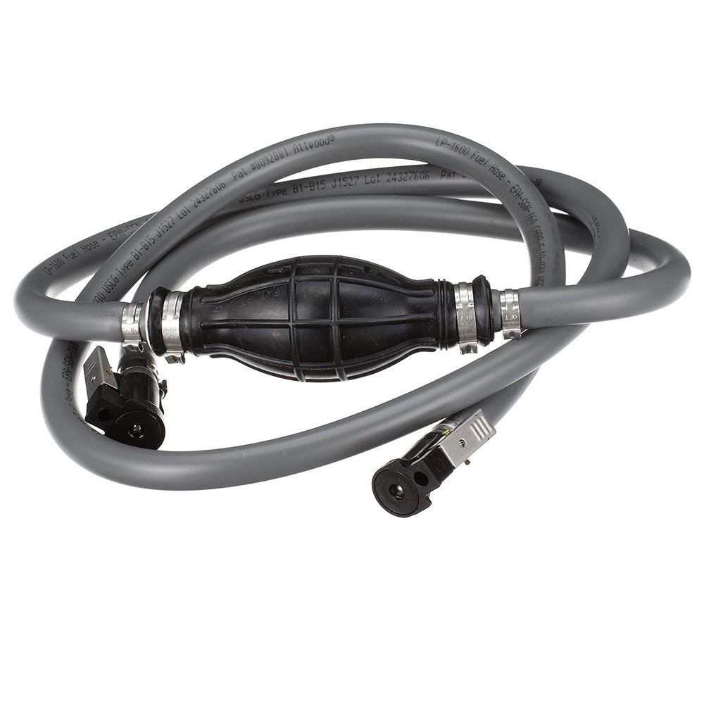 Attwood Marine Johnson/Evinrude Fuel Line Kit, 3/8" x 6', EPA Compliant