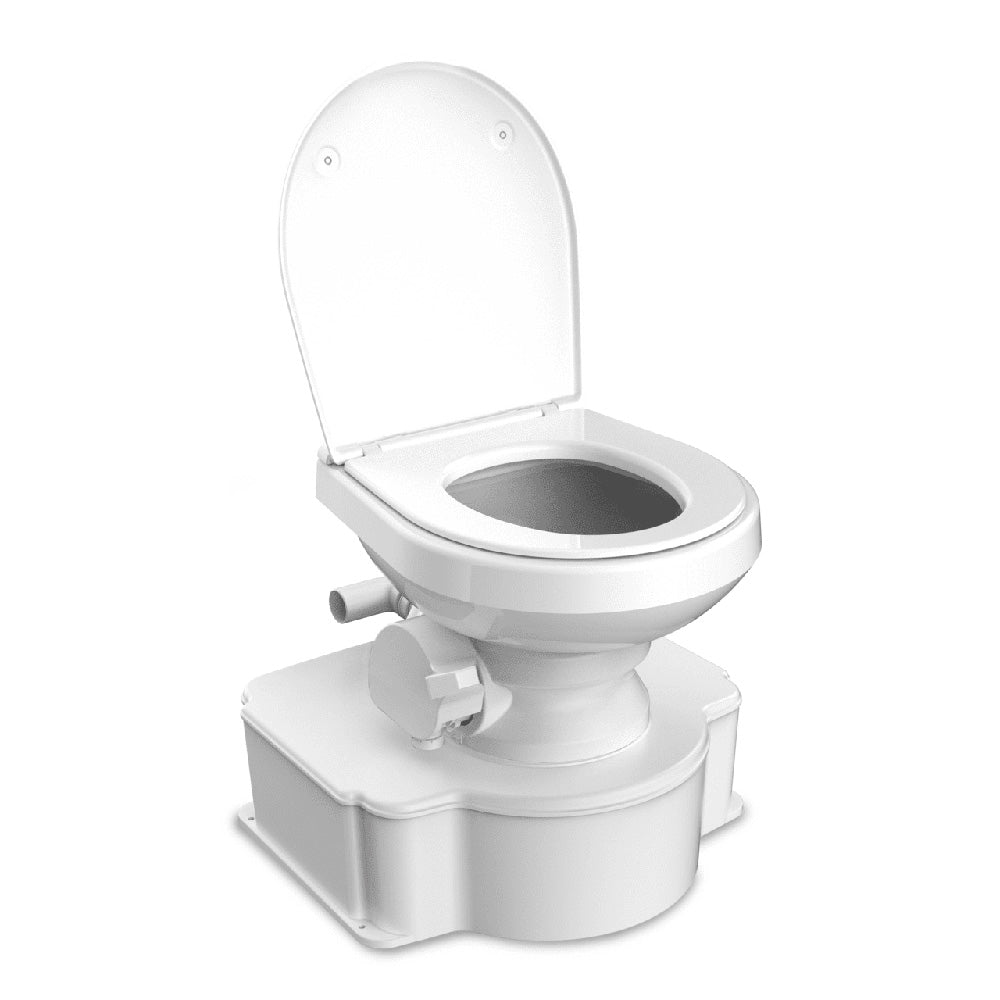 Dometic M65-700 Marine Gravity Toilet, White, Standard Seat