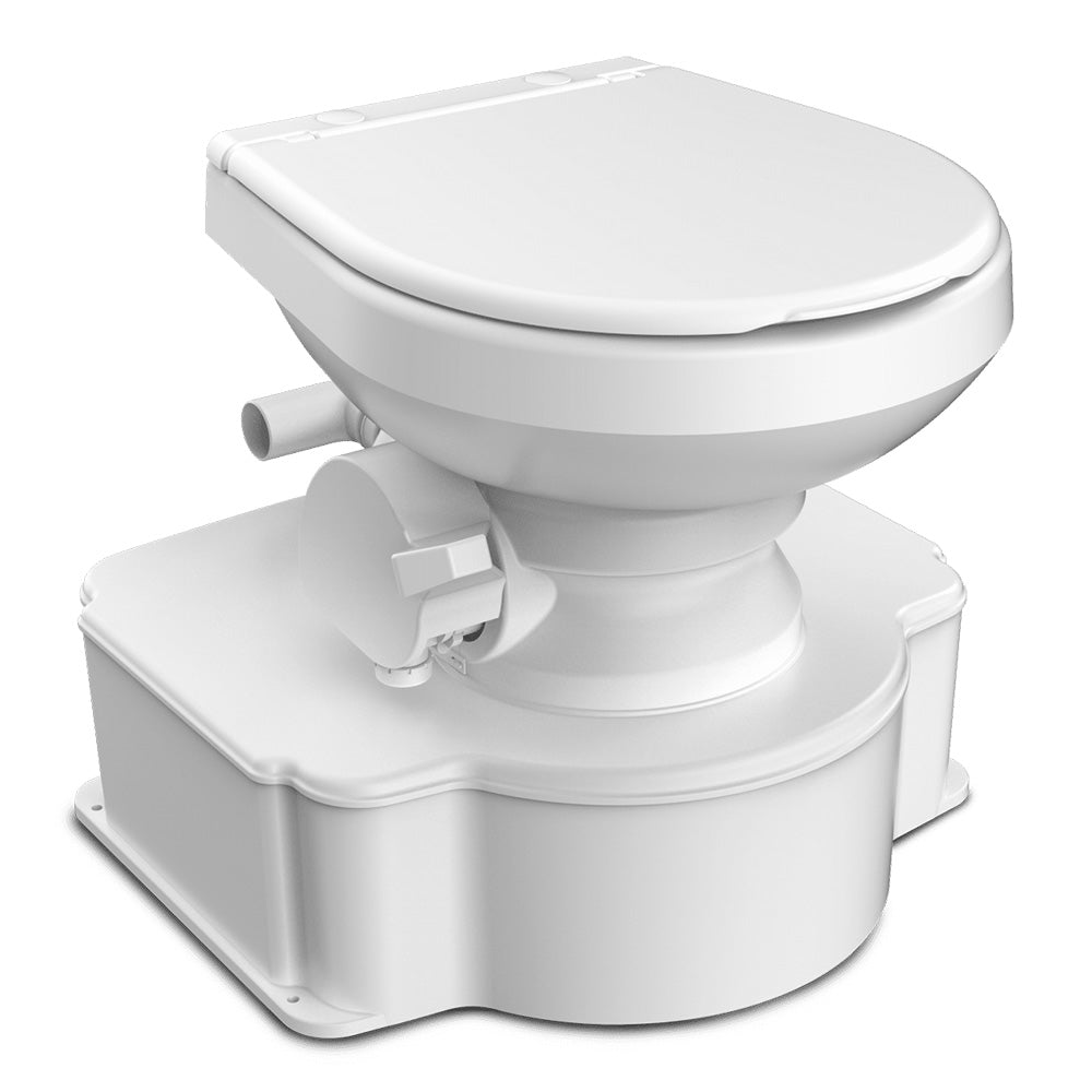 Dometic M65-700 Marine Gravity Toilet, White, Standard Seat