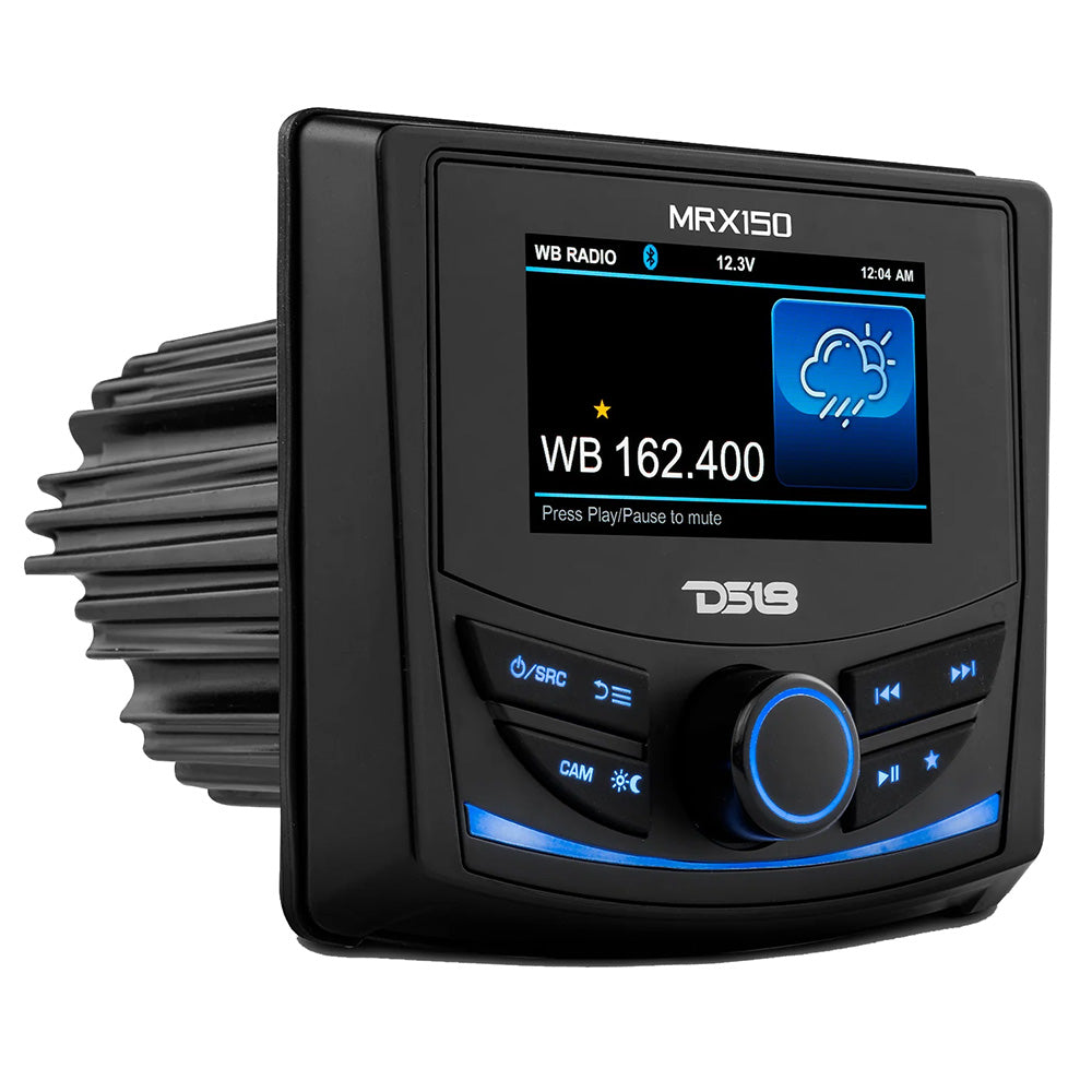 DS18 MRX150 2-Zone Marine and Powersports Head Unit with 3 in. Color TFT Display
