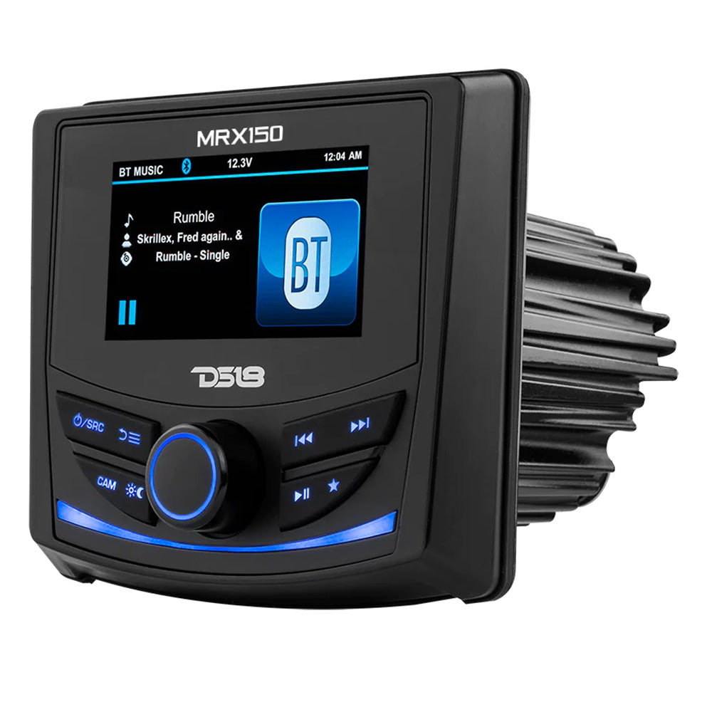 DS18 MRX150 2-Zone Marine and Powersports Head Unit with 3 in. Color TFT Display