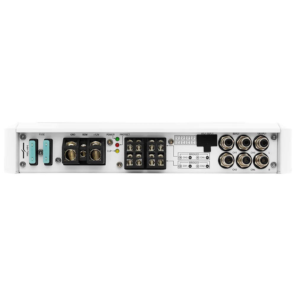 DS18 NXL-M4 4-Channel IPX5 Marine Grade Amplifier, 1800W Peak Power
