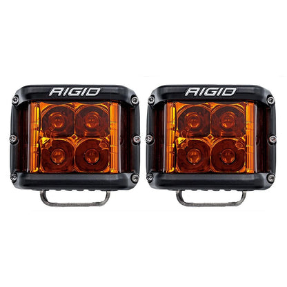 RIGID Industries D-SS Amber PRO Spot LED Lights, Pair, 45W