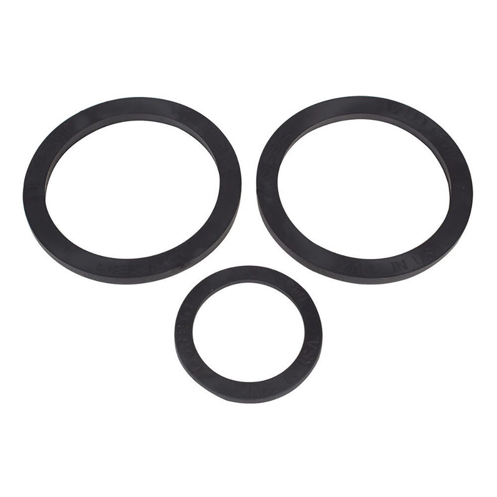 Perko Intake Water Strainer Rubber Gasket Kit, Sizes 8, 9, & 10