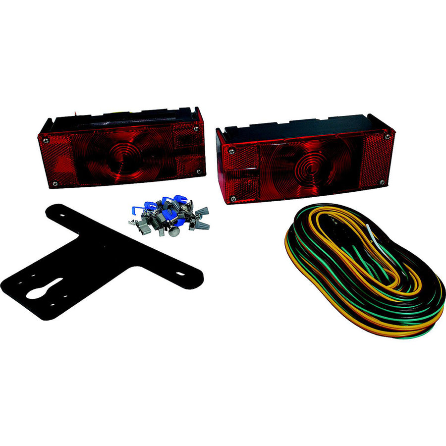 Attwood Low-Profile Submersible Trailer Light Kit, Non-LED, for >80" Trailers
