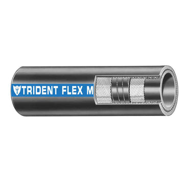 Trident Marine 1-1/4 in. x 50 ft. Flex Marine Wet Exhaust and Water Hose