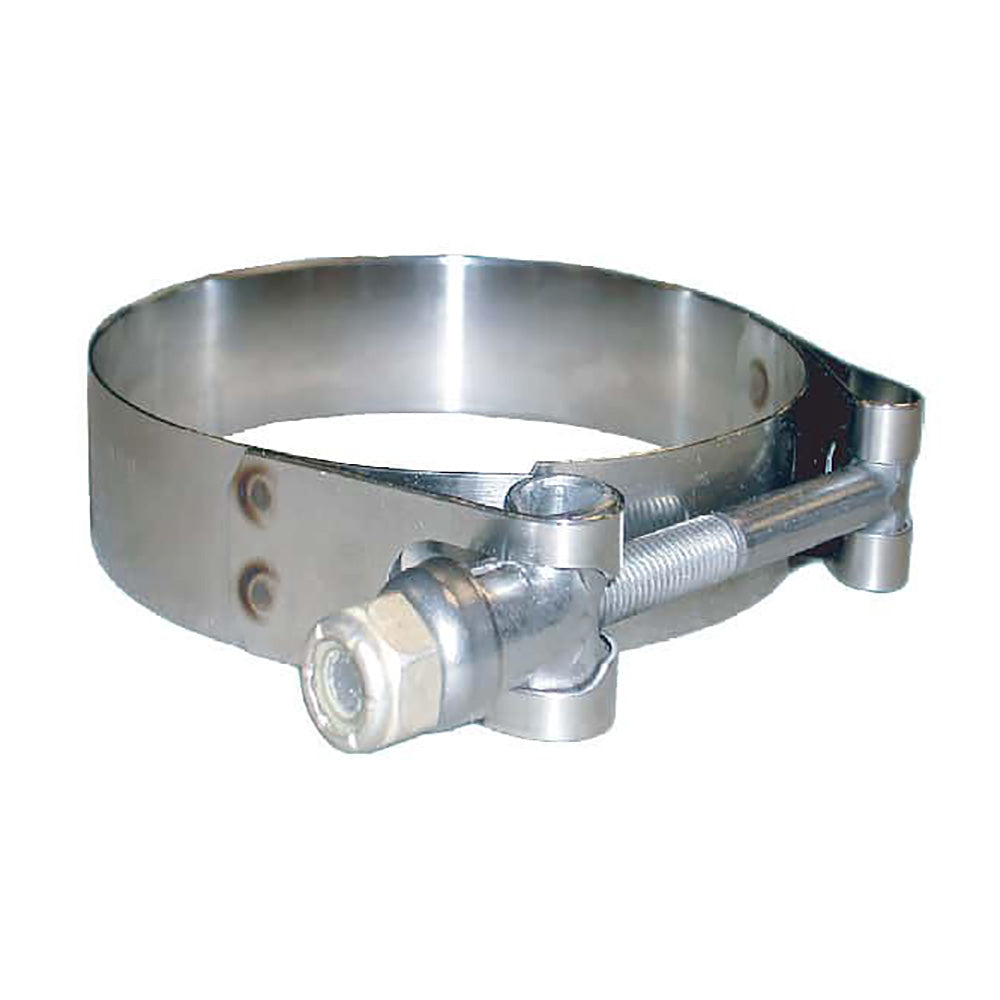 Trident Marine 316 SS T-Bolt Clamp, 3/4" Band, 3.78"-4.09" Range – 10-Pack