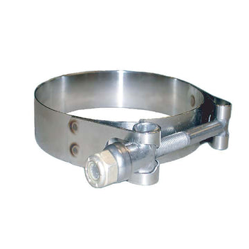 Trident Marine 316 Stainless Steel T-Bolt Clamp, 4.28-4.59" Range