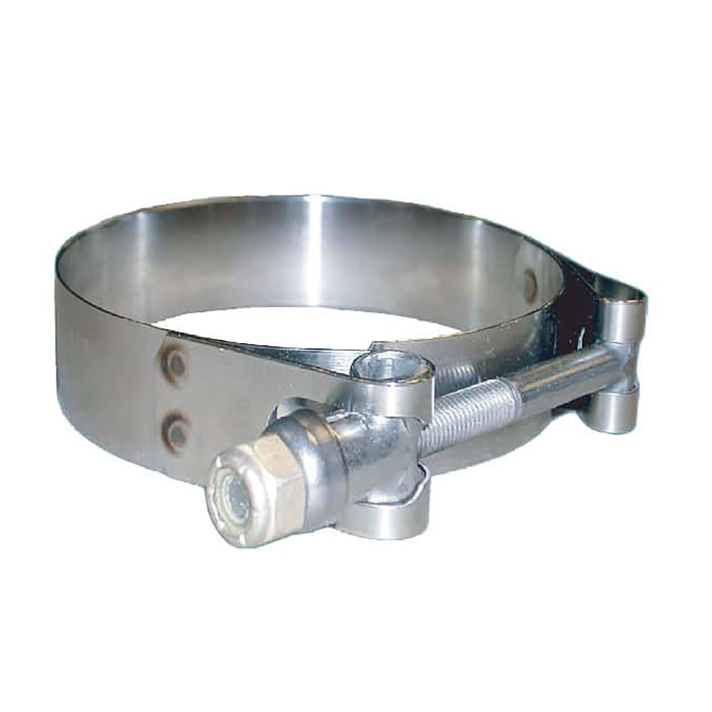Trident Marine 720 T-Bolt Clamp, 3/4" 316 SS, 5.28"-5.59" Range, 10-Pack