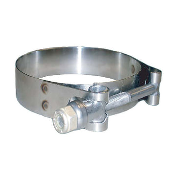 Trident Marine 316 SS T-Bolt Clamp, 3/4" Band, 6.30"-6.74" Range - 10-Pack