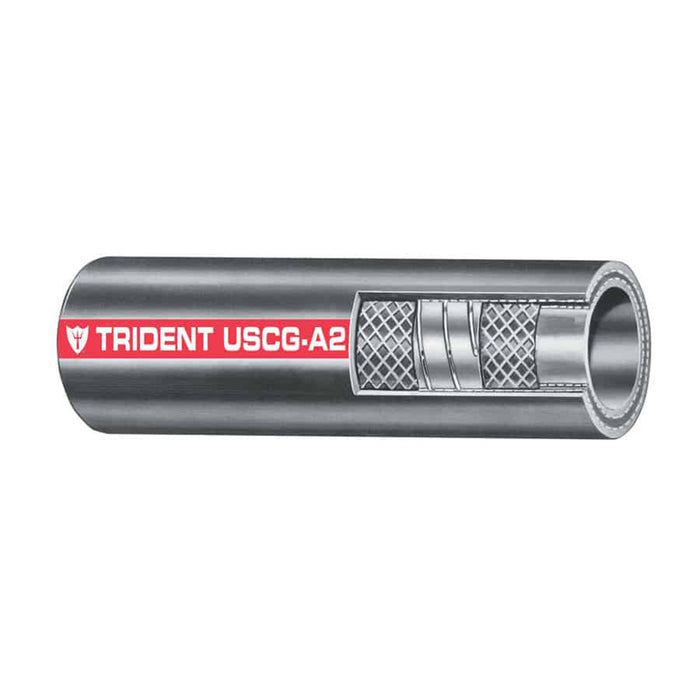 Trident Marine 1-1/2 in. x 50 ft. Type A2 Fuel Fill Hose