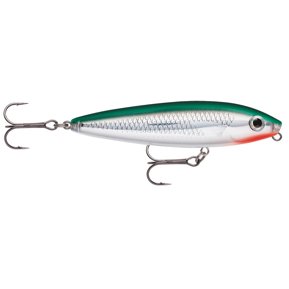 Rapala Skitter Walk 08 Topwater Lure, Green Mullet, 3-1/8 in.