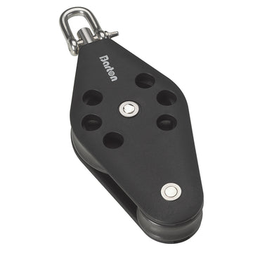 Barton Marine Size 3 Fiddle Swivel, Plain Bearing – 10mm Max Rope, 400kg SWL