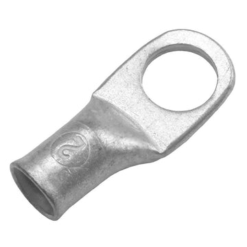 Pacer TAE2-12R-10 2 AWG Copper Lug, 1/2" Stud, 10 Pack