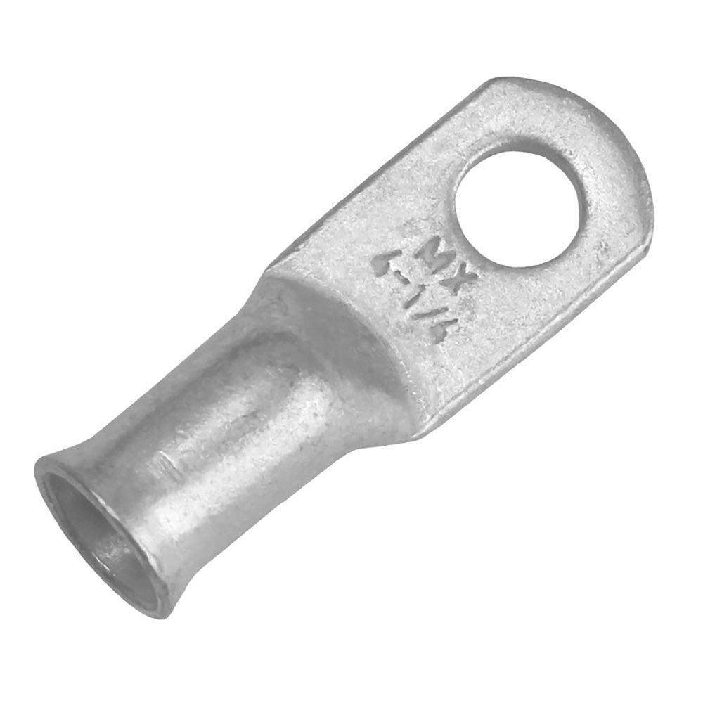 Pacer Tinned Copper Lug, 4 AWG, 1/4 in. Stud, 2 Pack