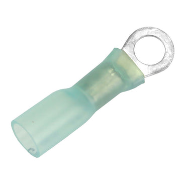 Pacer 16-14 AWG Heat Shrink Ring Terminal, #10 Stud, 25-Pack