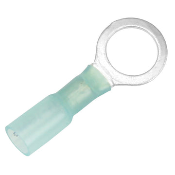 Pacer Marine-Grade Heat Shrink Ring Terminal, 16-14 AWG, 3/8" Stud, 100-Pack