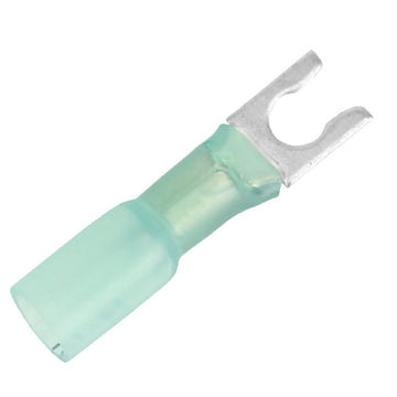 Pacer Heat Shrink Spade Terminal, #8 Stud, 16-14 AWG (25-Pack)