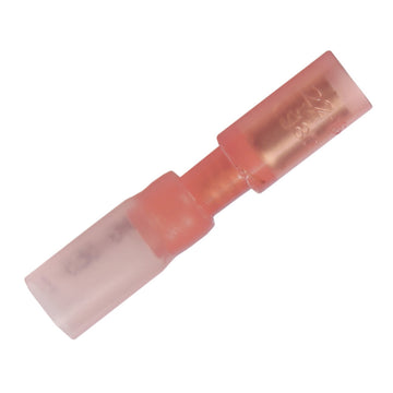 Pacer 22-18 AWG Marine Heat Shrink Female Bullet Terminal, 0.156", 100 Pack
