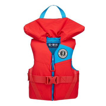 Mustang Survival Lil' Legends Youth Foam PFD, Imperial Red – 55-88 lbs
