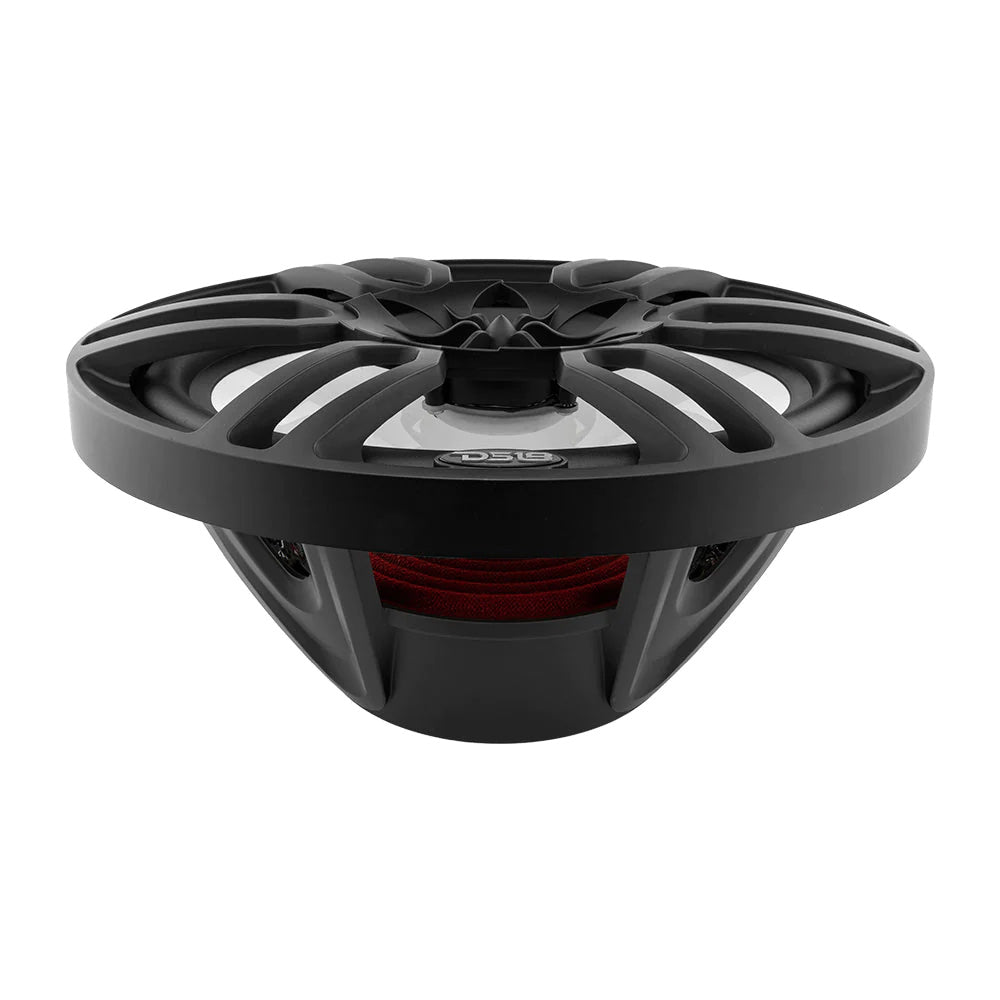 DS18 NXL-69/BK 6 in. x 9 in. 2-Way Marine Coaxial Speakers with RGB LED Lights, Pair