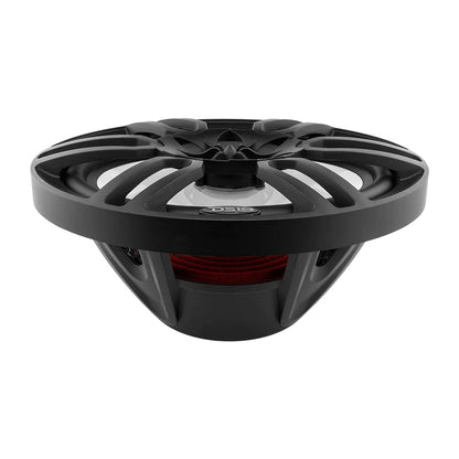 DS18 NXL-69/BK 6 in. x 9 in. 2-Way Marine Coaxial Speakers with RGB LED Lights, Pair