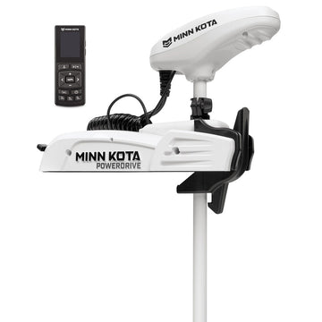 Minn Kota Riptide PowerDrive 55 Saltwater Bow-Mount Trolling Motor, 54" Shaft, 12V