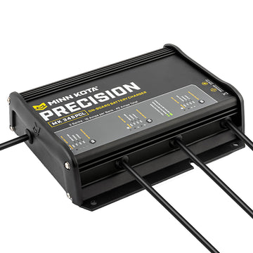 Minn Kota MK-345 PCL 3-Bank On-Board Precision Charger, 15 Amp