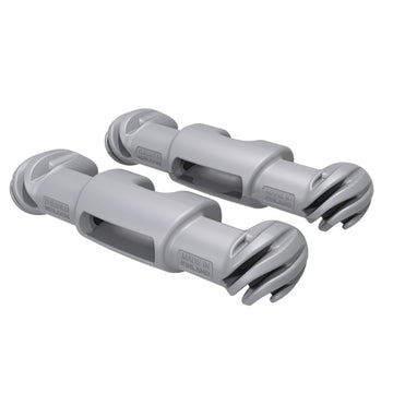 The Snubber FENDER Fender Fastener Pair, Grey – Adjustable, Mark-Free